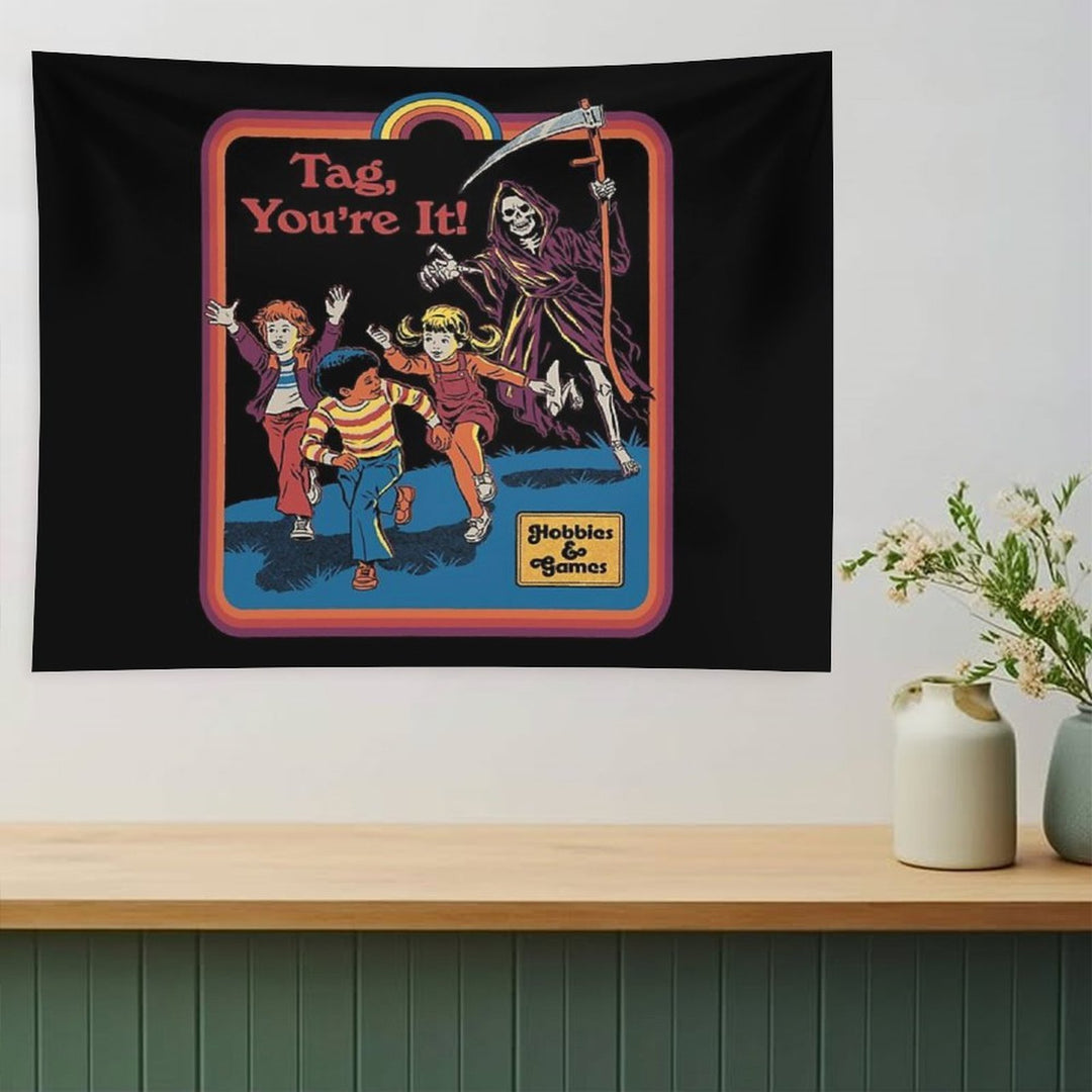 Tag, You're It Tapestry