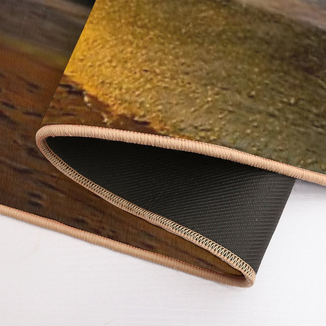 Wrightsville Beach Sunrise  Stain-Proof Bath Mat