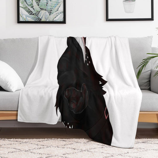 SCP-049 Plague Doctor Shrink-resistant Throw Blanket