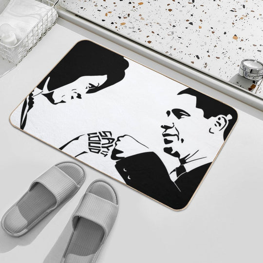 SAY IT LOUD Obama Fist Bump  Easy Maintenance Bath Mat