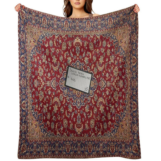 Lebowski's Tape Bowling Playoffs All-season Throw Blanket