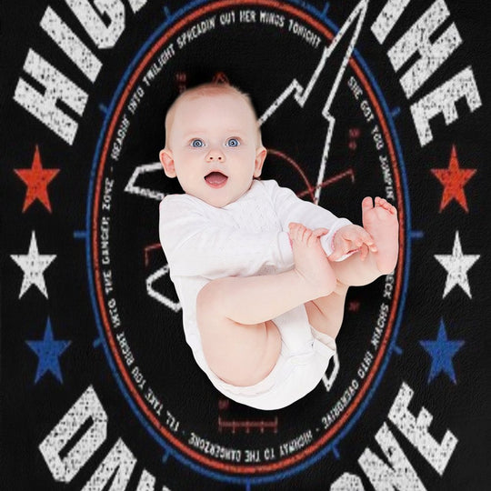 Highway To The Danger Zone Premium Throw Blanket