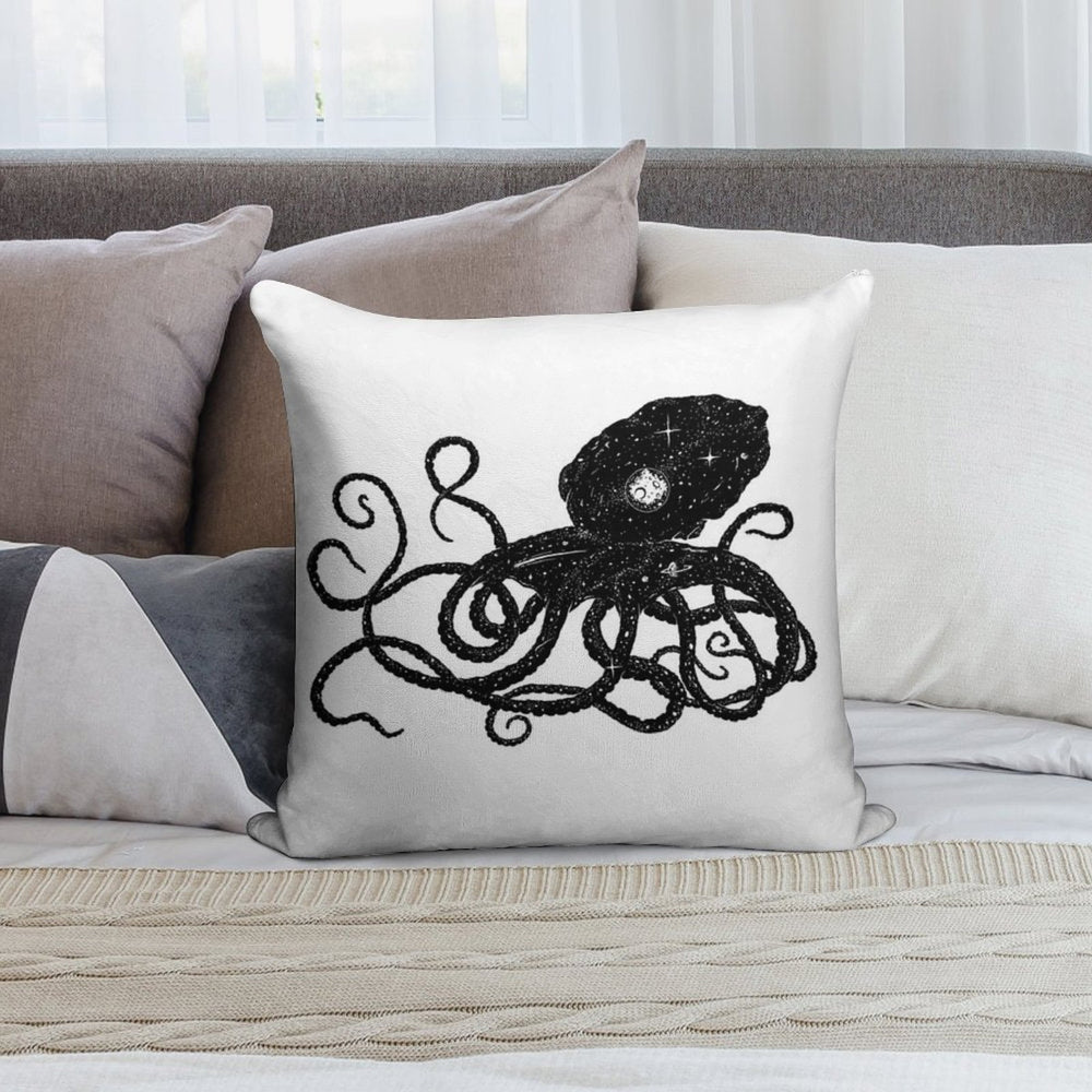 Galactapus Soft Warmth Comfort Throw Pillow