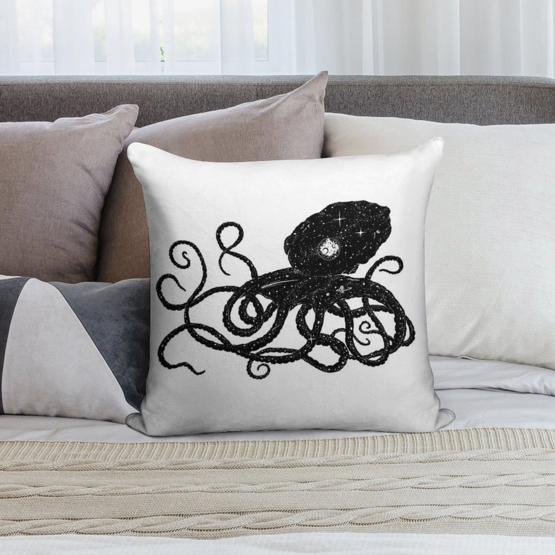 Galactapus Soft Warmth Comfort Throw Pillow