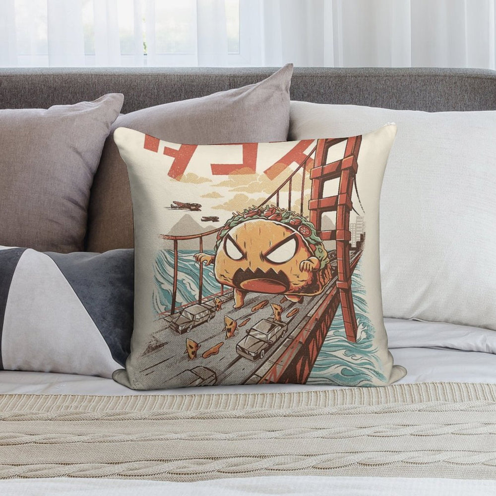 Takaiju Soft Easy Maintenance Throw Pillow