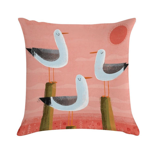 Three Gulls Soft Durable Construction Throw Pillow
