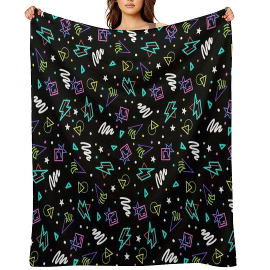 FNAF Security Breach Arcade Carpet Design All-season Throw Blanket