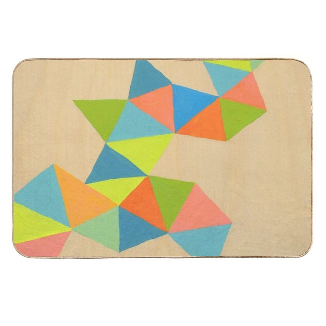 Shapes at A Cellular Level 3  Long-Lasting Bath Mat