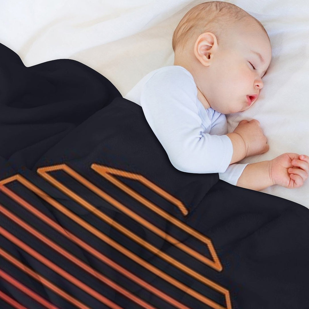 Linear Light Premium Throw Blanket