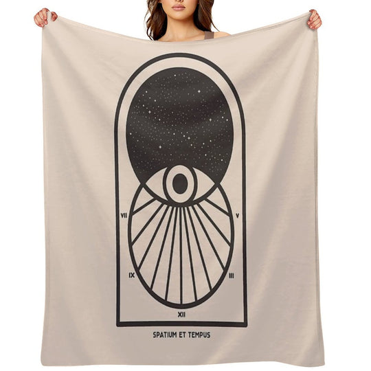 Space And Time Easy Care Throw Blanket