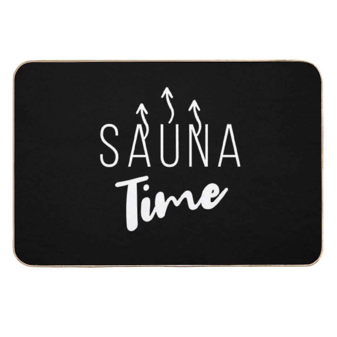 Sauna TIme Wellness  High-Traffic Bath Mat