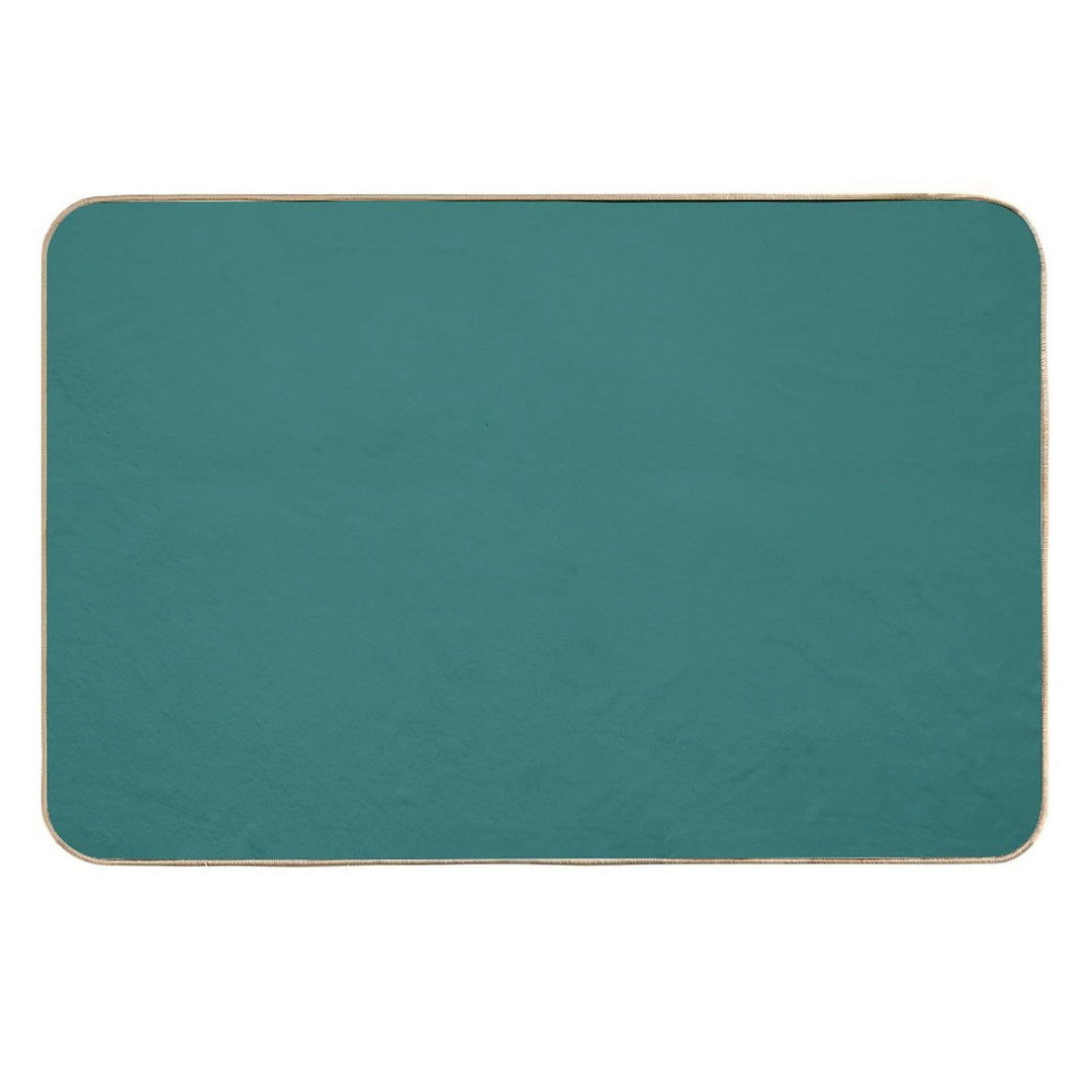 Gulf of Mexico Green - Solid Color Collection  Versatile Bath Mat