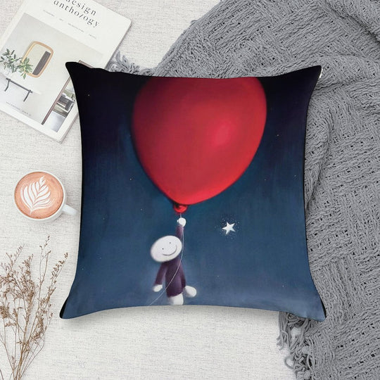 Doug Hyde Soft Luxury Feel Throw Pillow