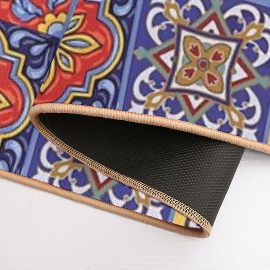 Talavera Pattern One  Odorless Bath Mat
