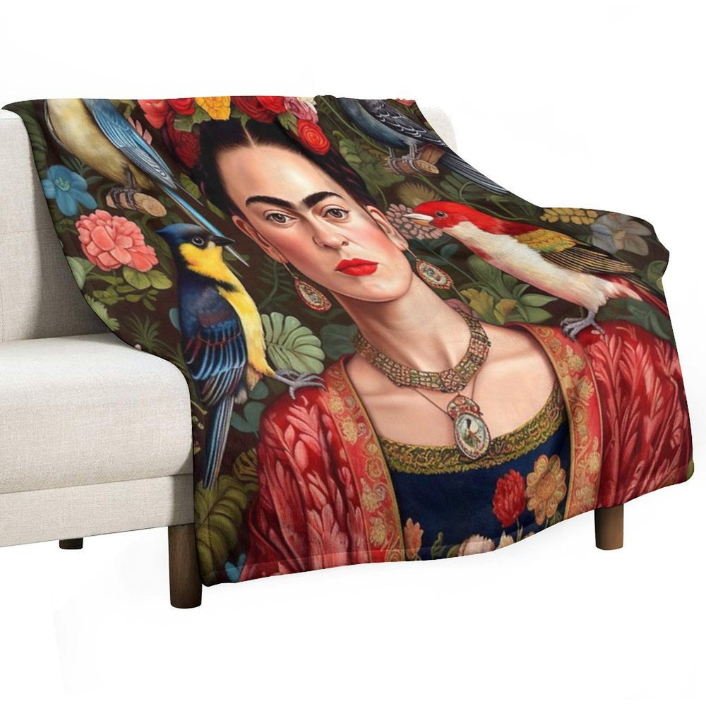 Frida Kahlo 7 Lightweight Throw Blanket