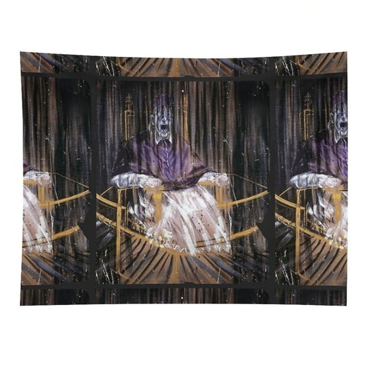 Study after Velázquez's Portrait of Pope Innocent X by Francis Bacon Tapestry