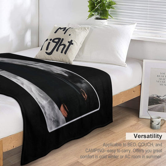 Klaus Mikaelson Potrait Eco-conscious Throw Blanket