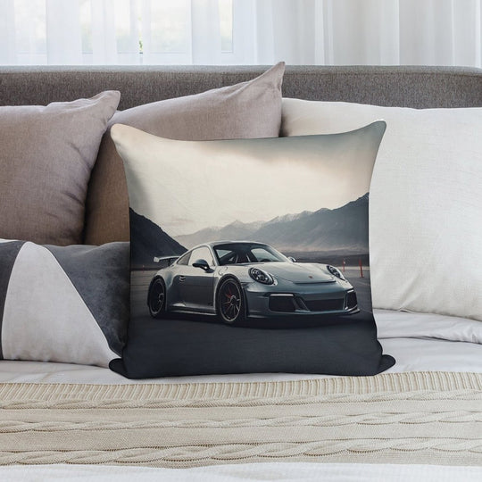 911 GT3 Soft High-Density Material Throw Pillow