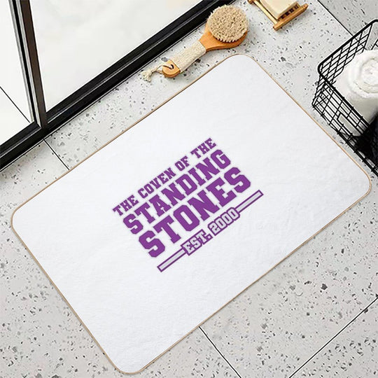 Standing Stones Varsity  Repositionable Bath Mat