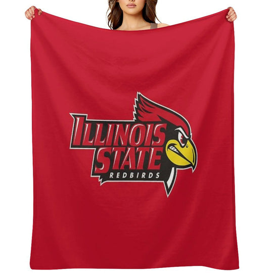 The Redbirds Illinois State-icon All-season Throw Blanket
