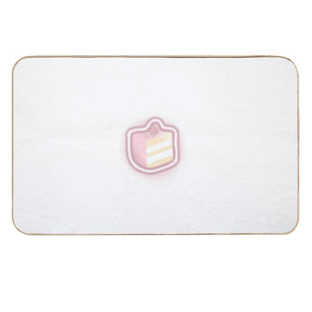 BERRY CAKE SLICE  Repositionable Bath Mat