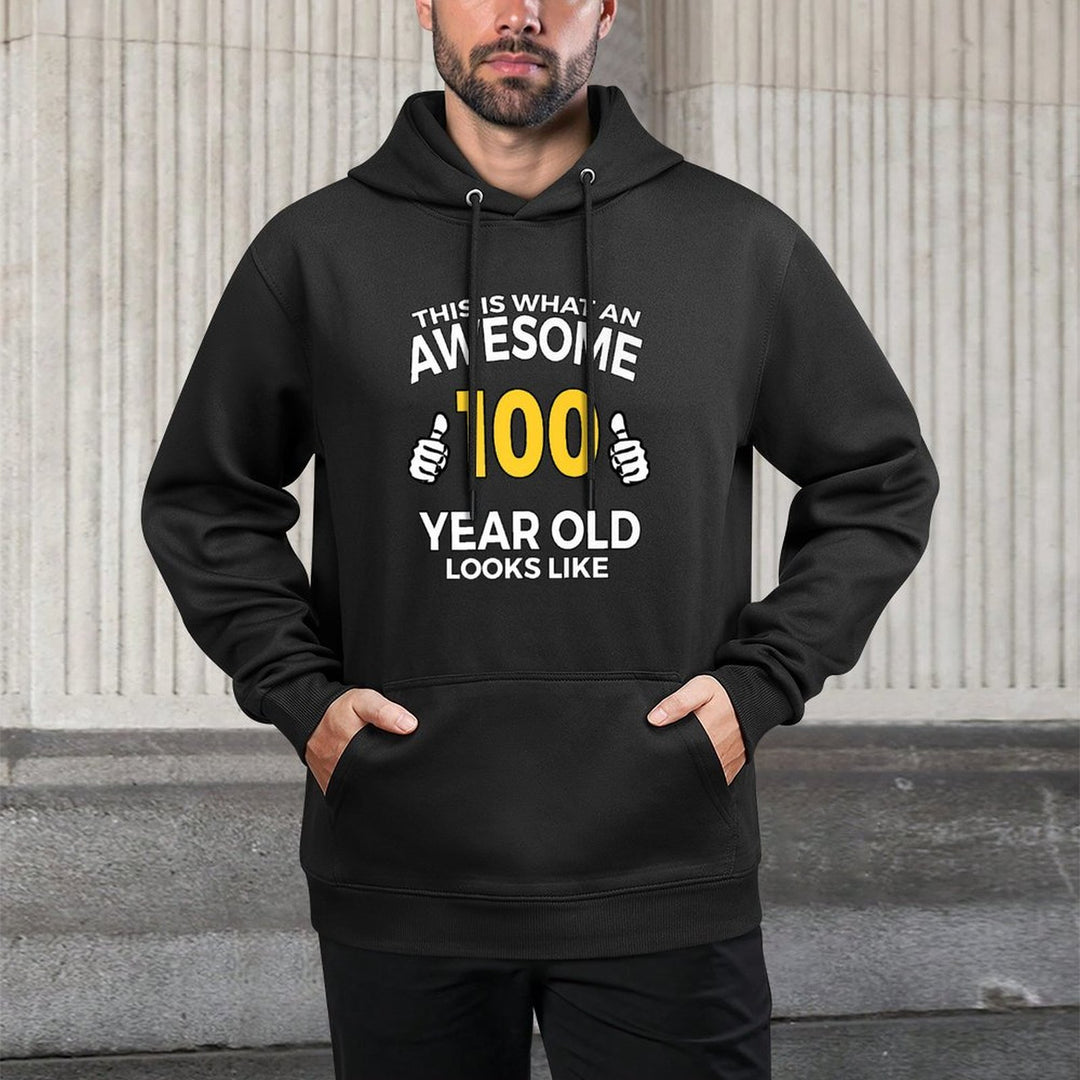 100th Birthday T Funny 100 Years Old Gifts Easy Care Hoodie