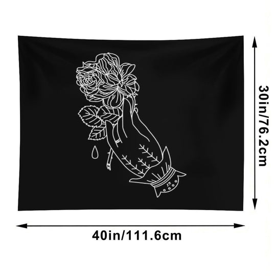 Old Victorian Hand Tapestry