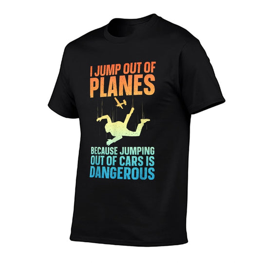 Funny Skydiving Design for Men Women Skydive Lover Skydivers  Moisture-wicking T-Shirt
