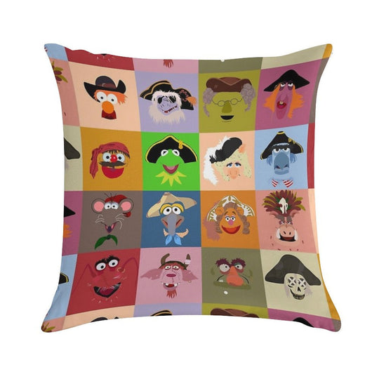 Treasure Island Pirates Soft Ultra-Soft Texture Throw Pillow