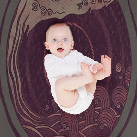 Dark Waters Travel-friendly Throw Blanket