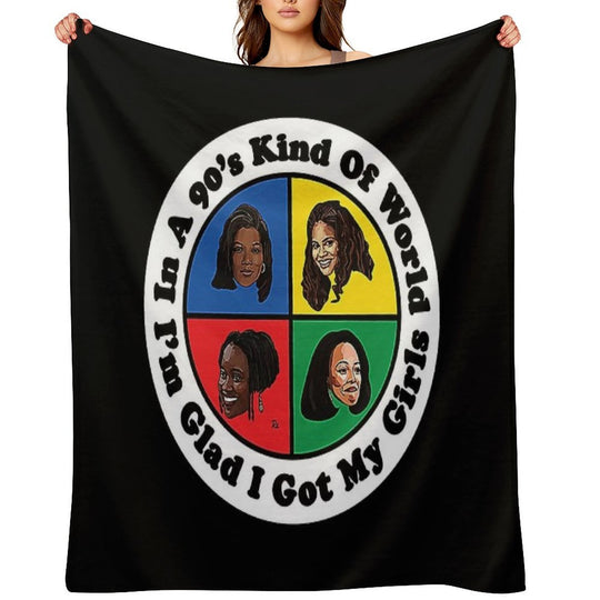 Living Single Shirt Anti-pilling Throw Blanket