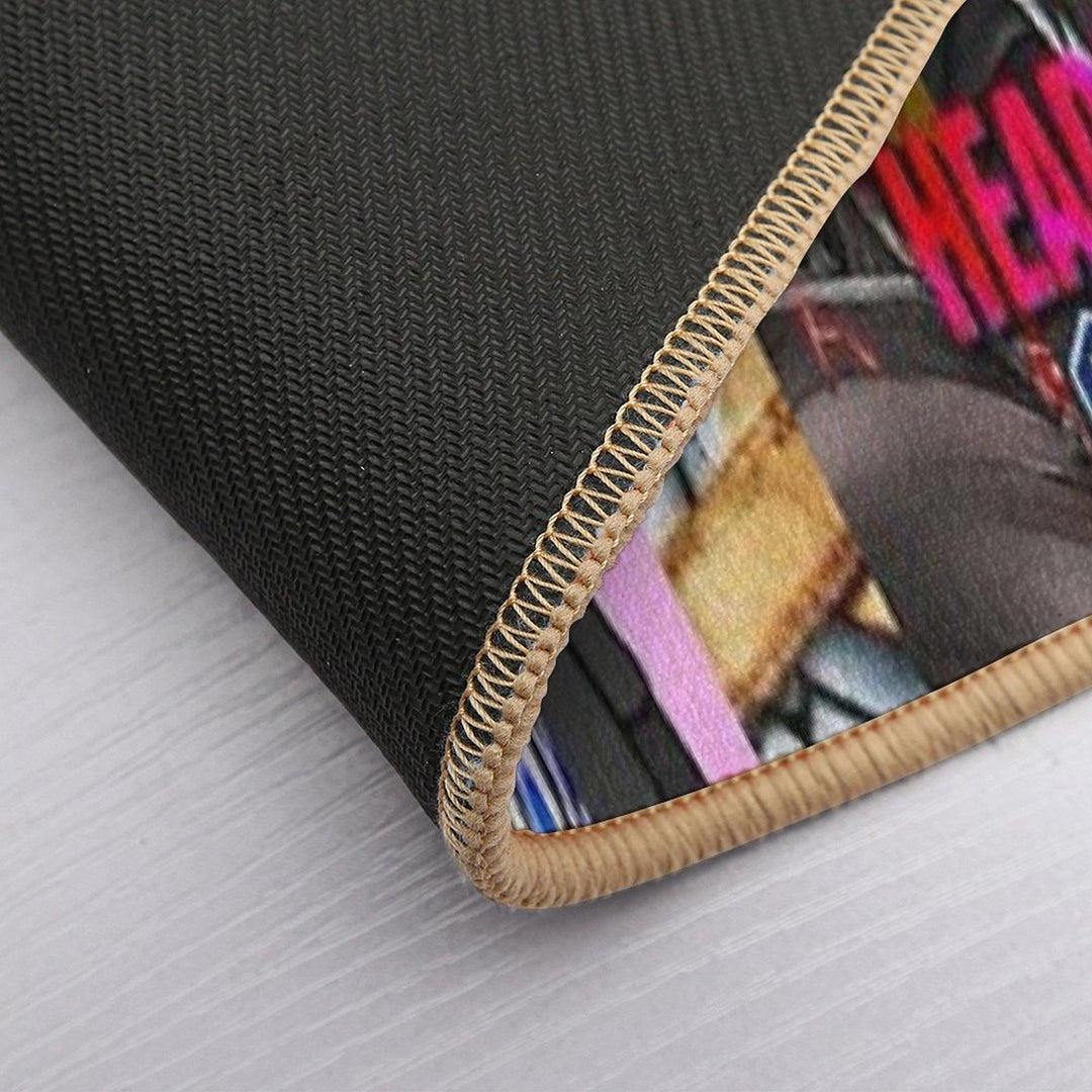 HeadBanger's Banner Durable Bath Mat