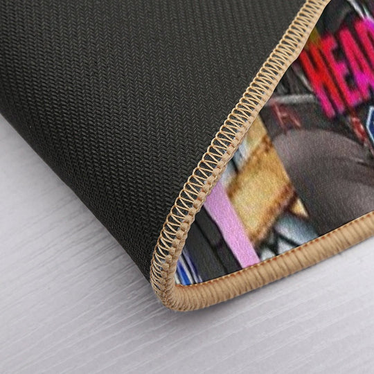 HeadBanger's Banner Durable Bath Mat