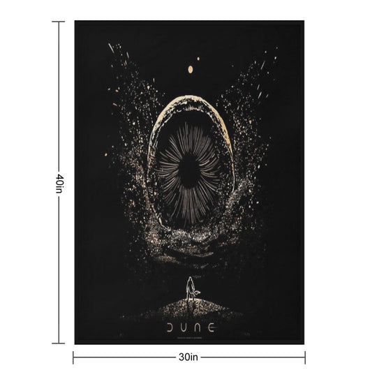 Shai-Hulud The Sandworm Gift-ready Throw Blanket