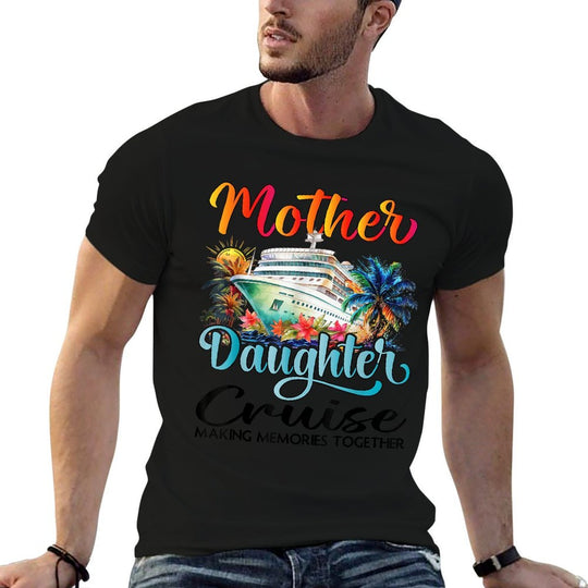 Mother And Daughter Cruise 2025 Mom Daughter Cruise Matching  Moisture-wicking T-Shirt