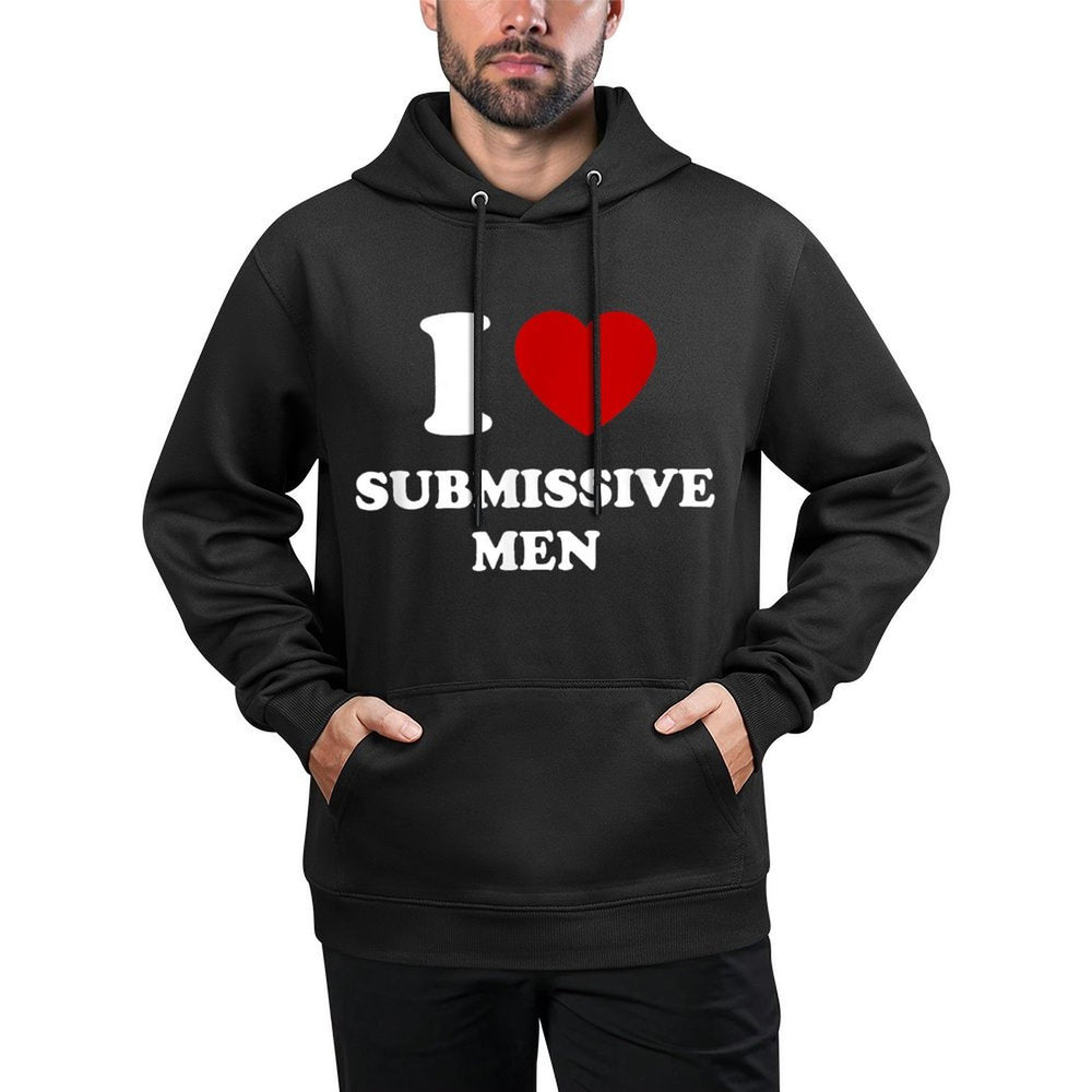 I Love Submissive Men Shape Retention Hoodie