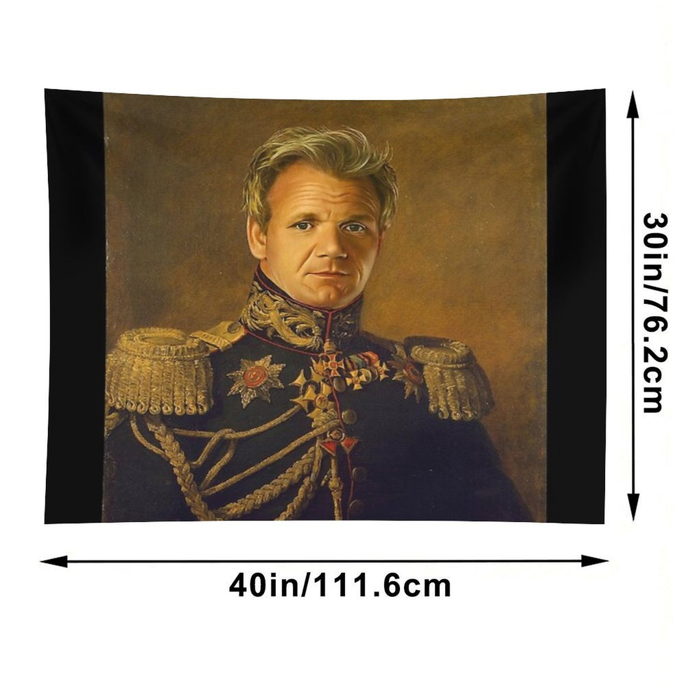 Gordon Ramsay - Replaceface Tapestry