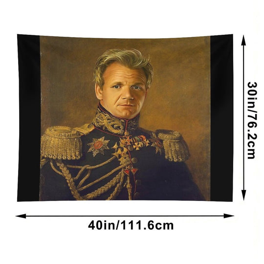 Gordon Ramsay - Replaceface Tapestry