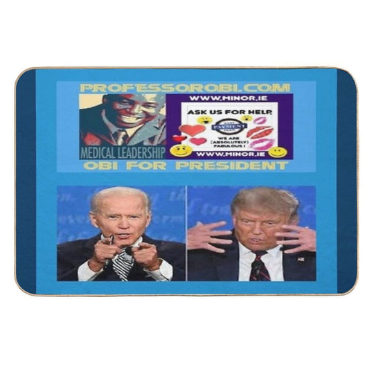 Professor Doctor Joseph Chikelue Obi  Independent  Design J  Obi For President  Ireland  Irish Presidential Election News.  Easy To Clean Bath Mat