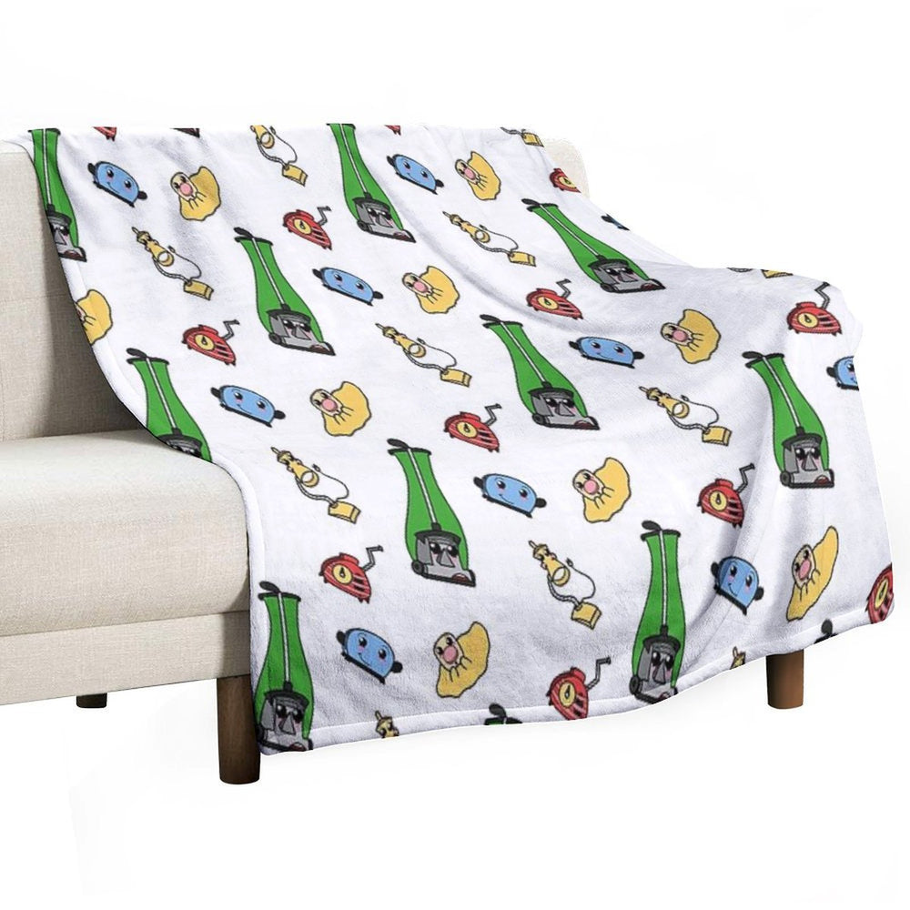 The Gang's All Here. Velvety-soft Throw Blanket