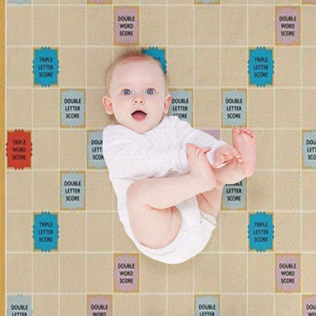 Scrabble Lightweight Throw Blanket