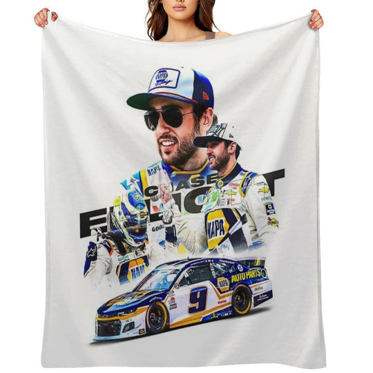 Chase Elliott 3 Durable Throw Blanket