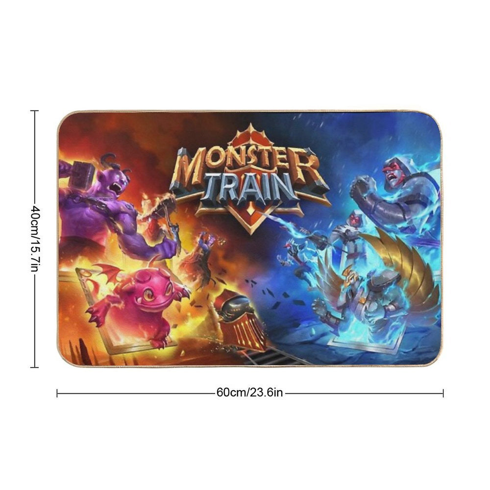Monster Train  Repositionable Bath Mat