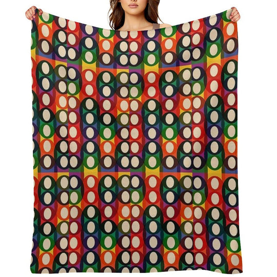 Oppitty Poppitty Shrink-resistant Throw Blanket