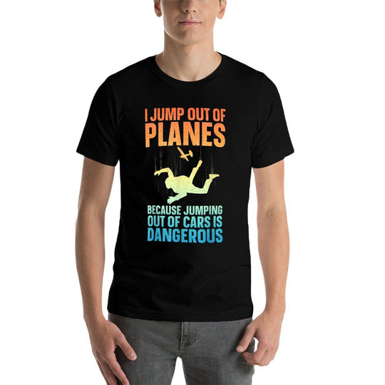 Funny Skydiving Design for Men Women Skydive Lover Skydivers  Moisture-wicking T-Shirt