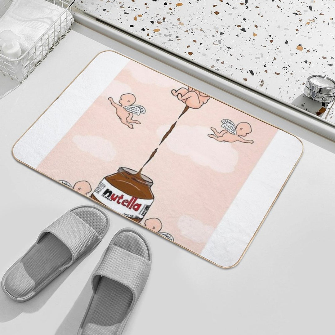 Nutella Angels  Absorbent Bath Mat