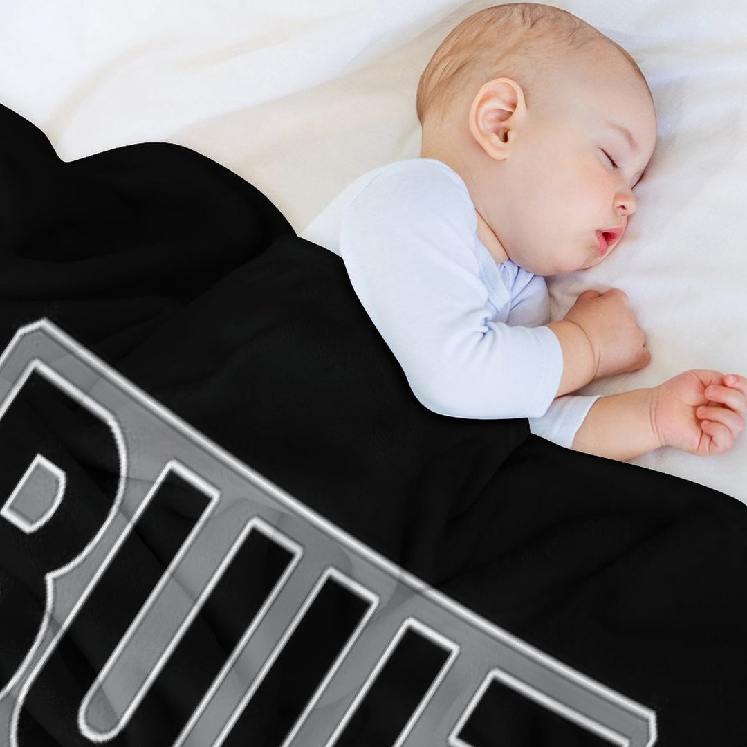 Ford Trucks Built Ford Tough Compact Throw Blanket