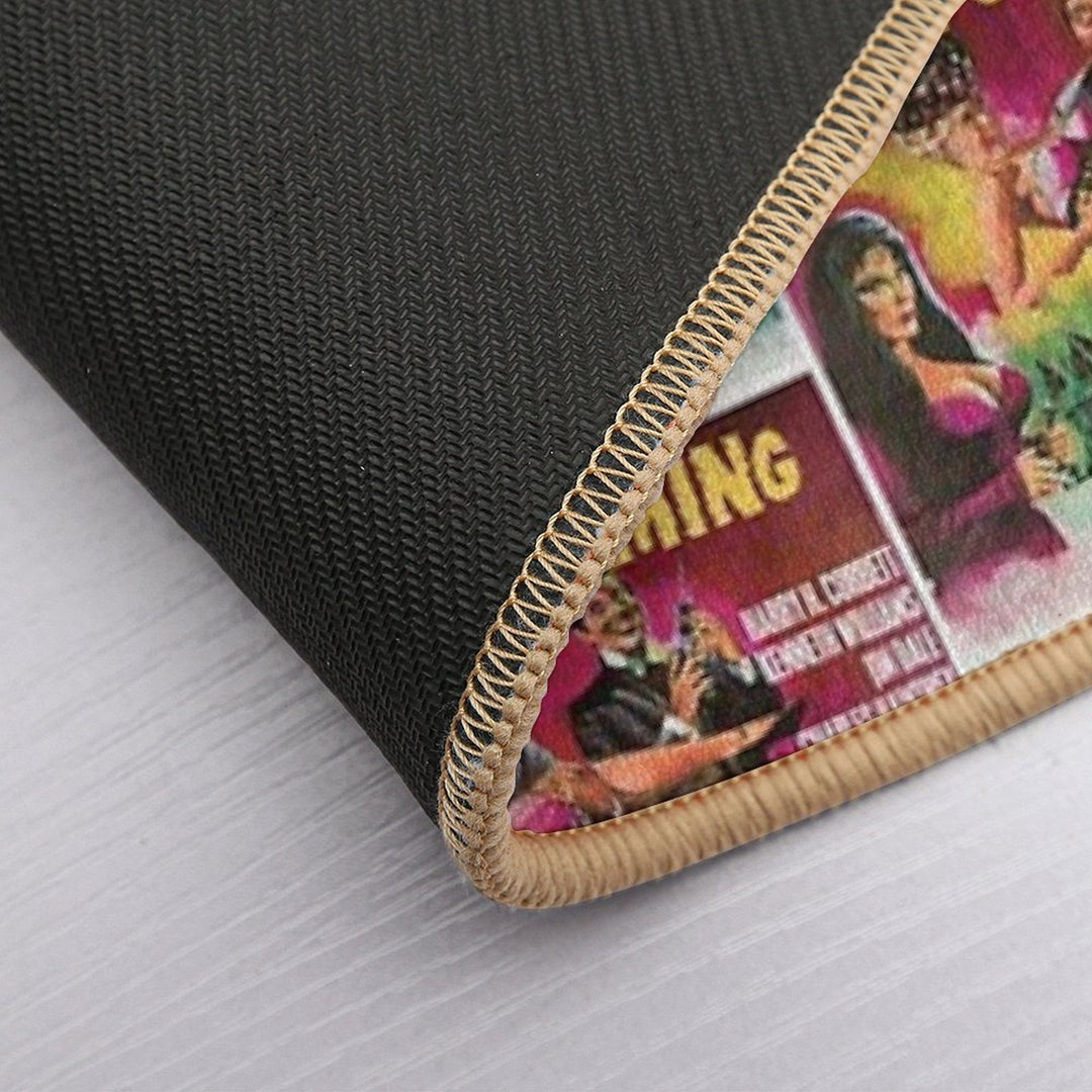 Vintage 60s Style CARRY ON Poster Art - Carry On Screaming  Repositionable Bath Mat