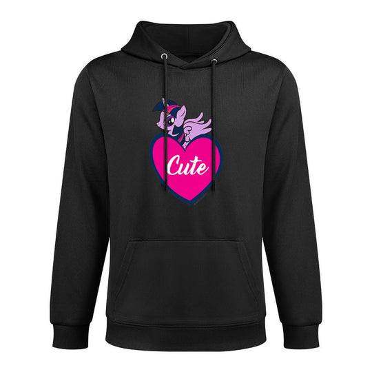 My Little Pony Friendship Is Magic Twilight Cute Heart Logo Premium Customizable Surface Hoodie