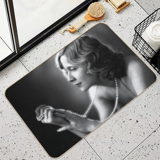 Vivian Vance Portrait  Pet-Safe Bath Mat